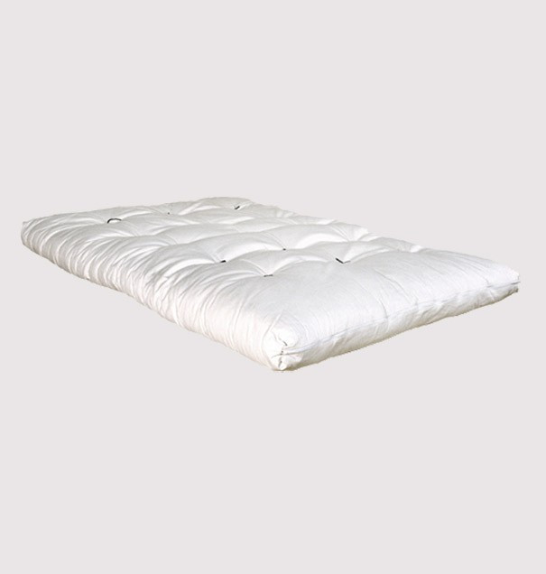 Futon 140 ou 160 cm / 2 tatamis 80 Qualité futon Futon 100 coton 15/16