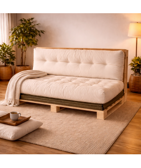 Lit Palette double 140 ou 160