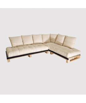 Banquette d'angle convertible