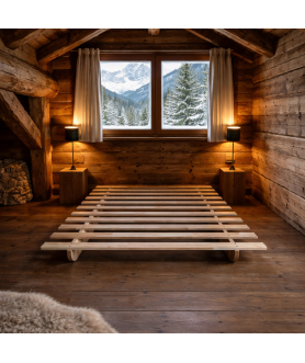 Lit caillebotis Luna