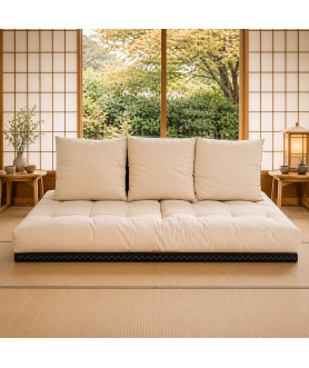 Lit futon sur tatami