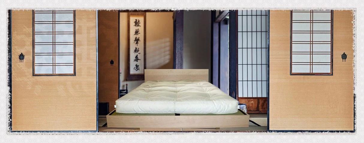 Matelas futon et lits futon en hêtre massif : ensemble complet EASYBED