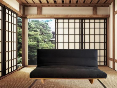 Convertible futon , un véritable lit 